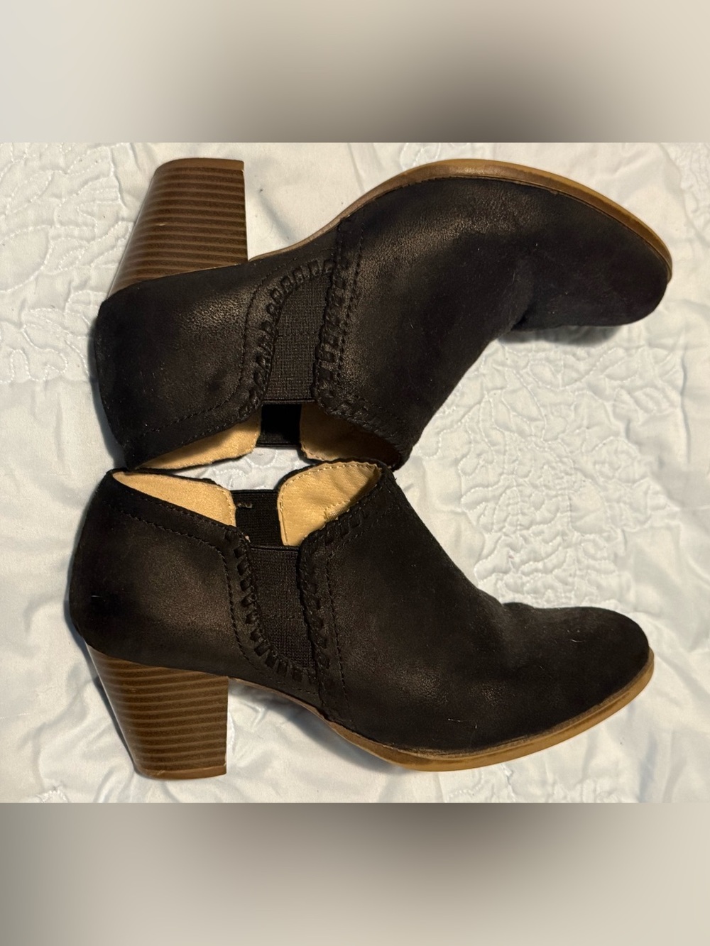 LifeStride Joelle Ankle boot, black, 8W, VGUC